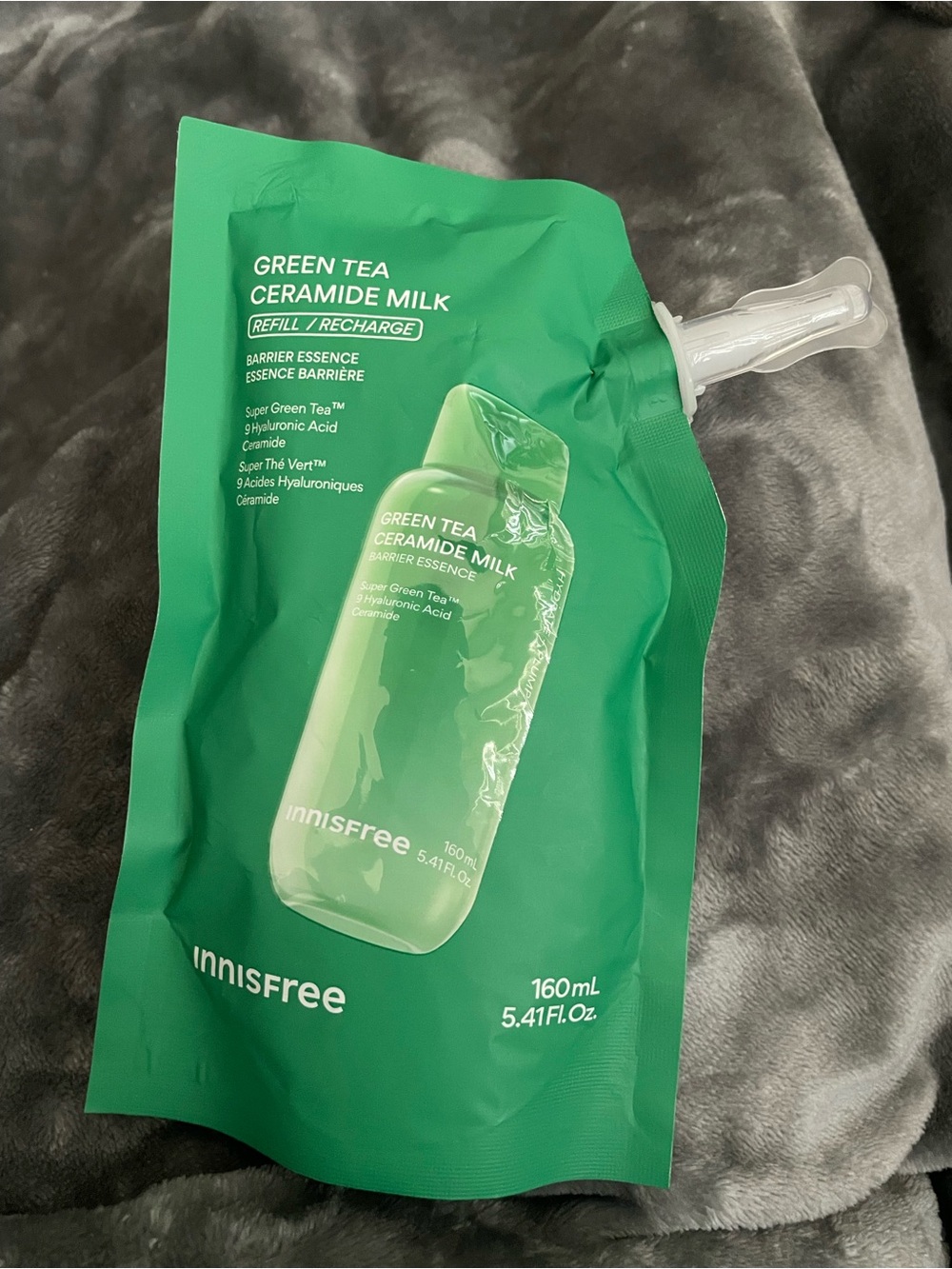 Innisfree Green Tea Ceramide Milk Refill -NWT